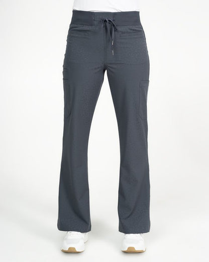 Ava Therese Jacquard Zahara Flare Scrub Pants