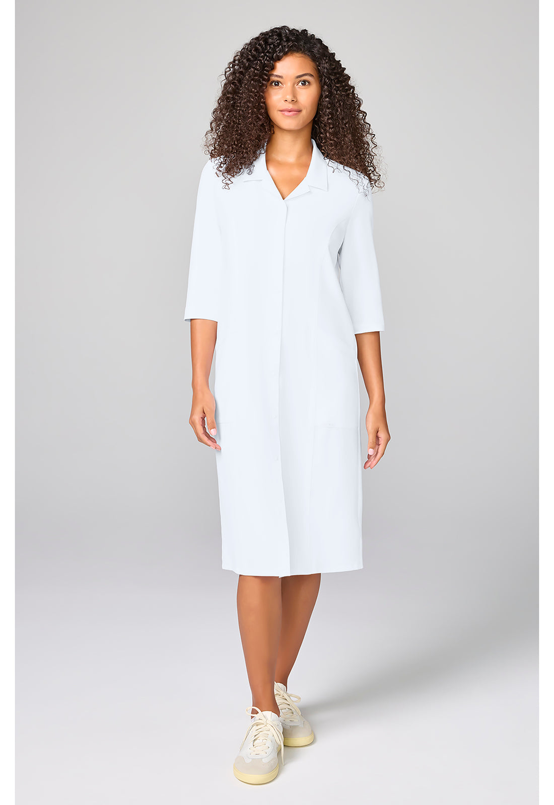 Cherokee Workwear Originals Ultra 3/4 Sleeve Scrub Dress