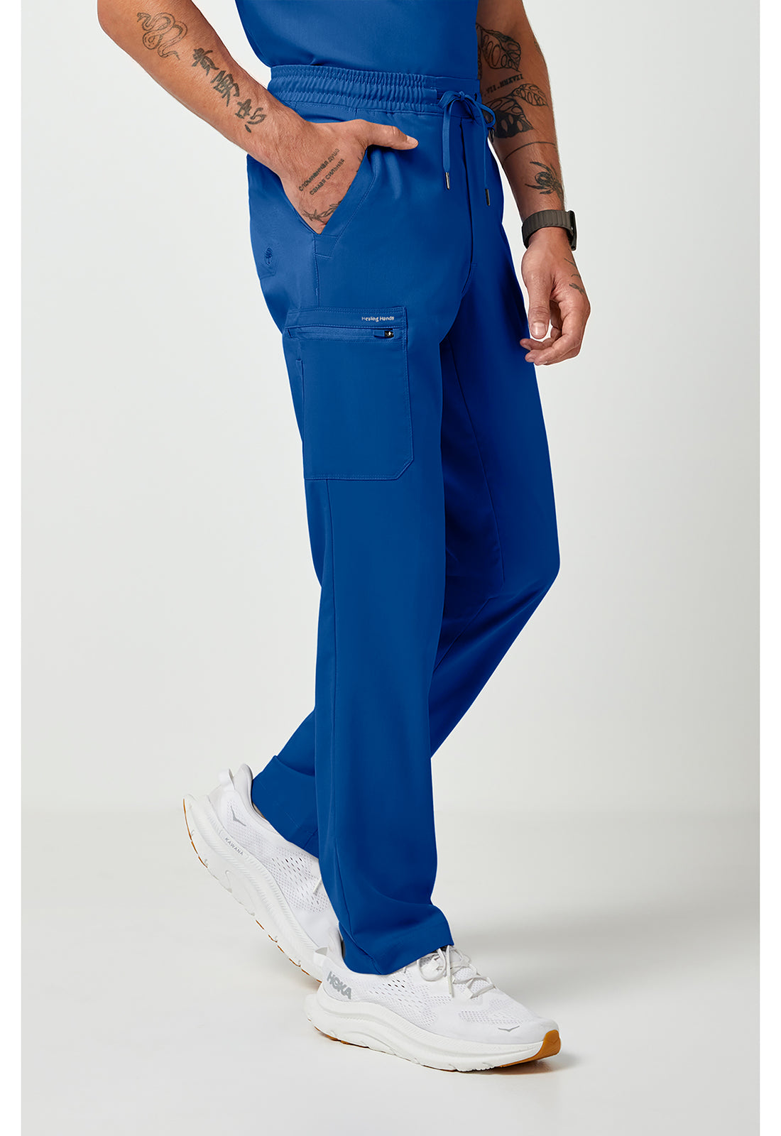 Healing Hands Purple Label Mens Daniel Utility Scrub Pants