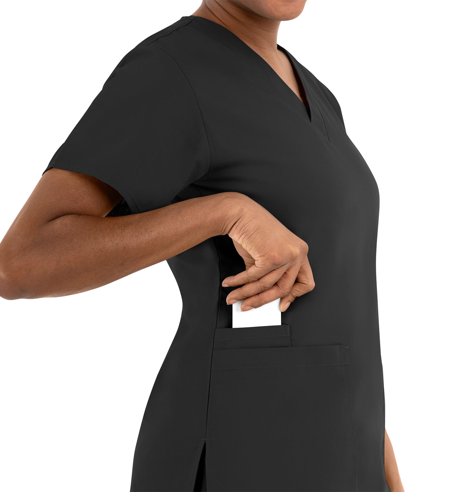 Maevn Core Classic: blusa médica con cuello en V