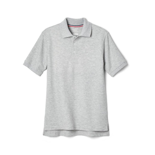 French Toast Boys Short Sleeve Pique Polo with Lenox Academy Logo