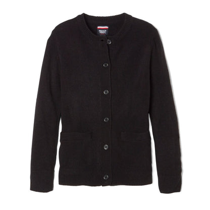 French Toast Cardigan anti-bouloches à col rond pour fille