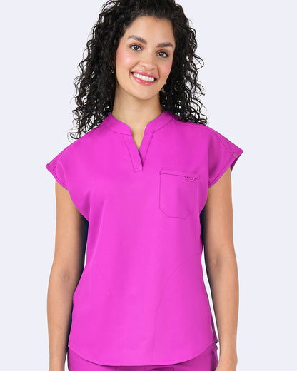 Zavate Studio Dynamic Tuck In Scrub Top
