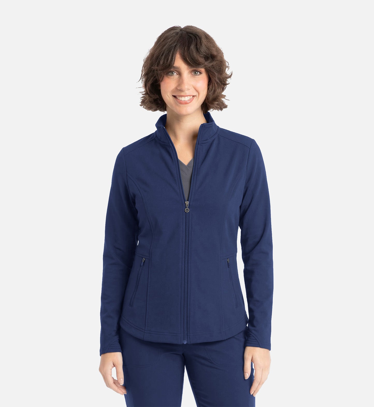 Maevn Blaze Lite Track Fleece Scrub Jacket