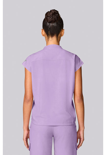 Healing Hands Quest Blythe Mandarin Collar Scrub Top