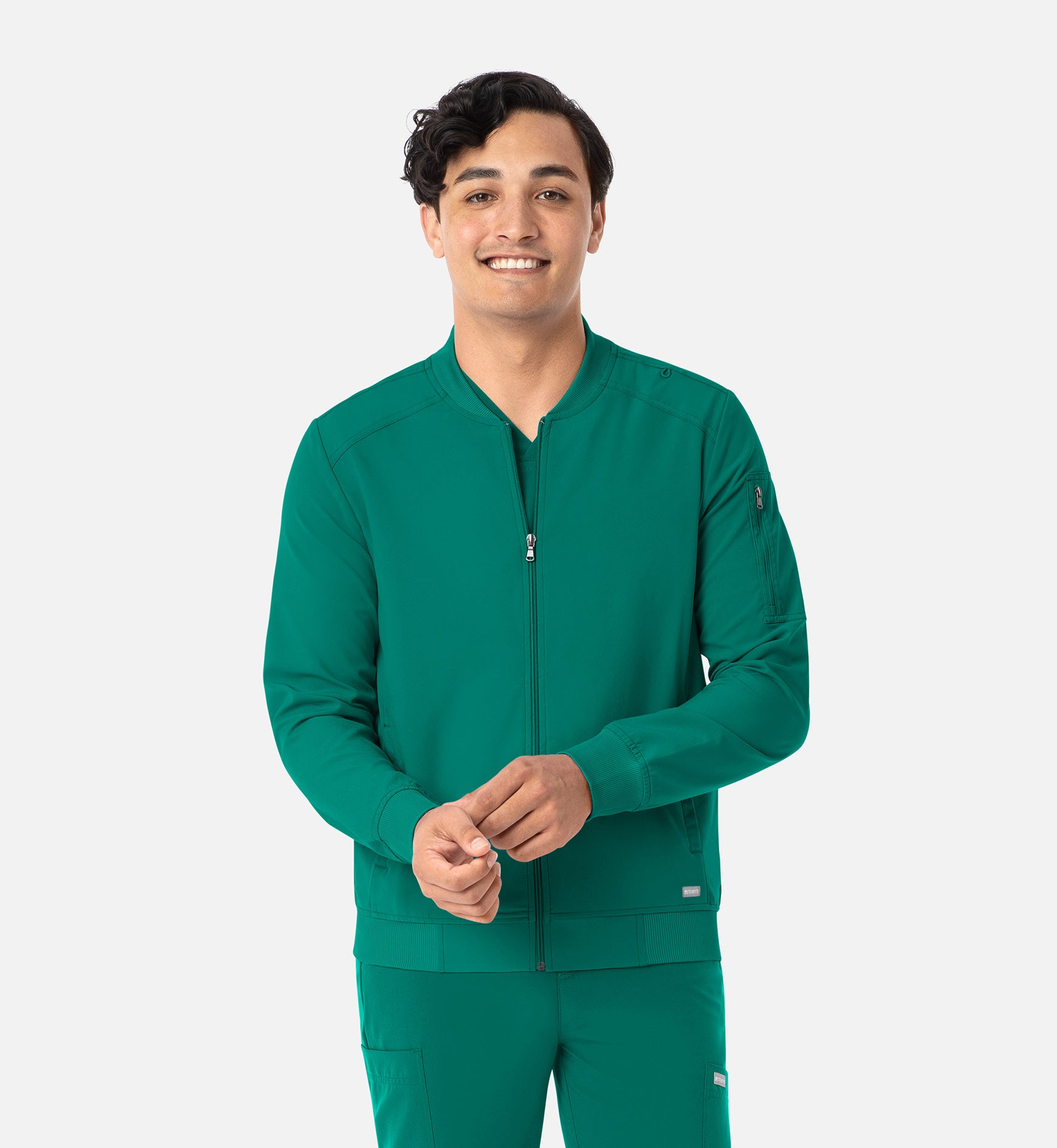 Maevn Momentum Mens Full Zip Bomber Scrub Jacket – TBG Uniforms