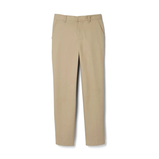 French Toast Boys Khaki Husky Adjustable Waist Relaxed Fit Pants