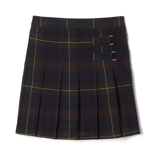 French Toast Girls Plaid Adjustable Waist 2-Tab Scooter Skirt