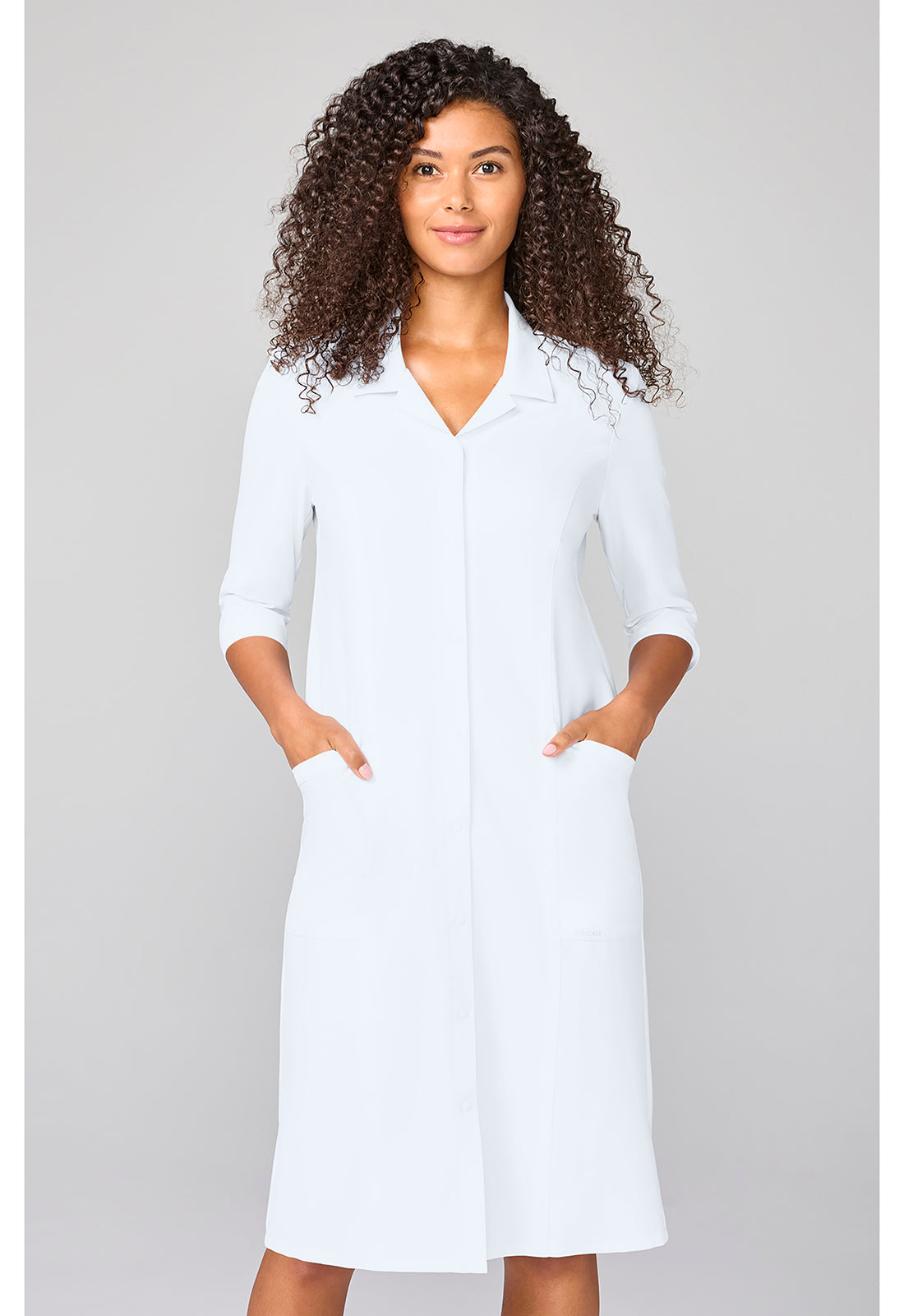Cherokee Workwear Originals Ultra 3/4 Sleeve Scrub Dress