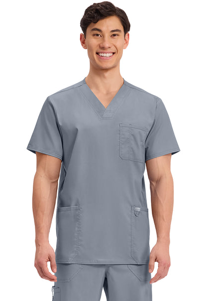 Cherokee Workwear Revolution Mens V-Neck Scrub Top