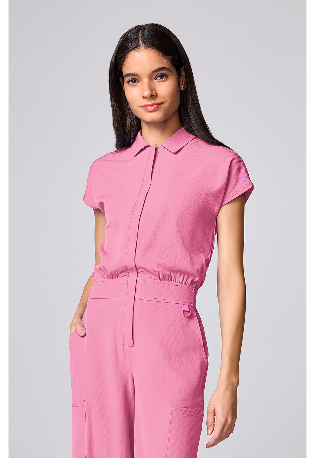 Med Couture Amp Dolman Wide Leg Scrub Jumpsuit – TBG Uniforms Store US