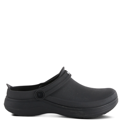 Spring Step Professional Black Avery Clogs