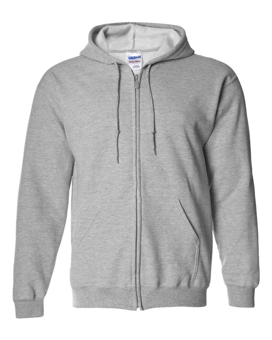Gildan Adult Heavy Blend Full-Zip Hoodie with Lenox Academy Logo