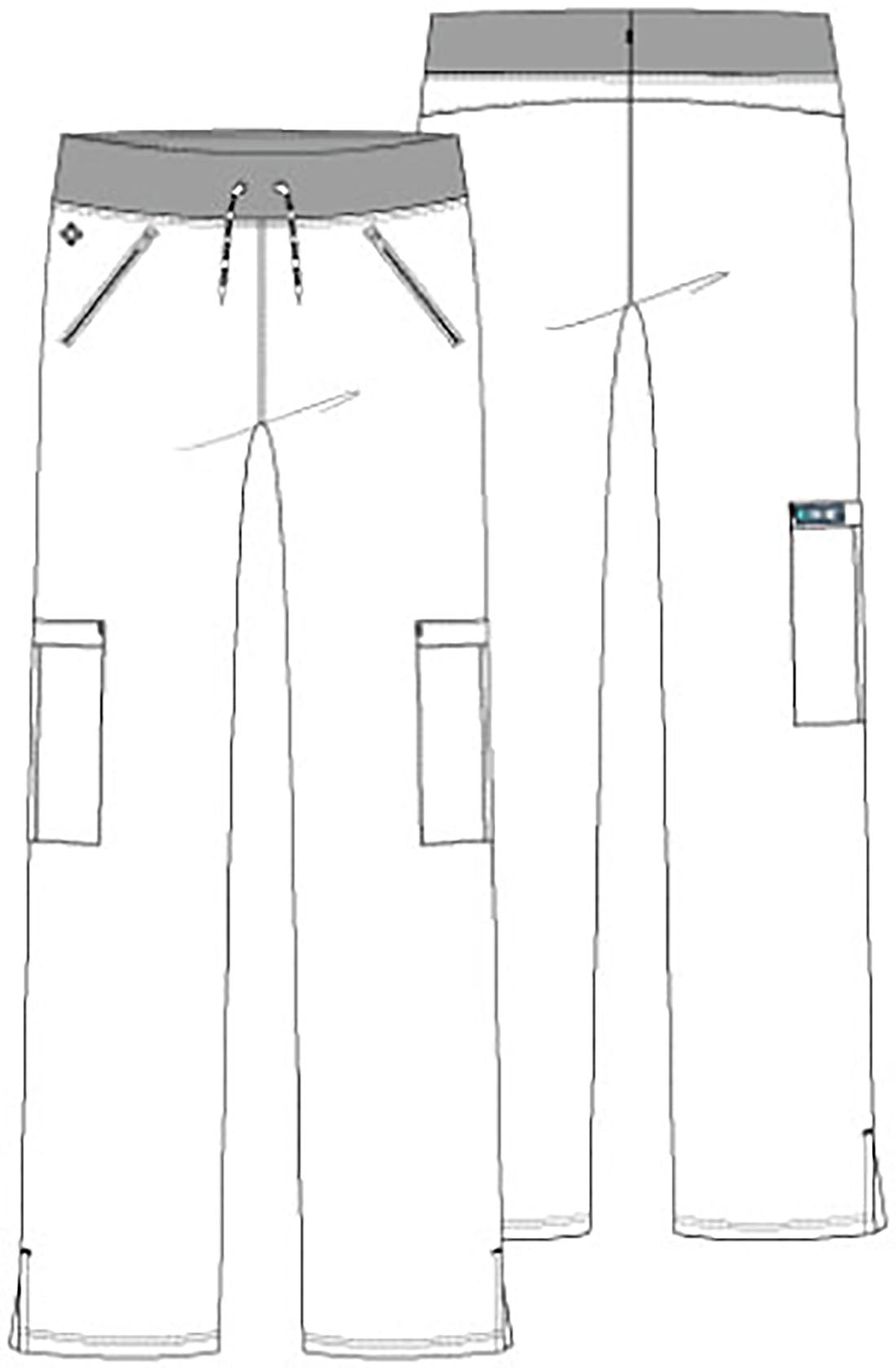 Med Couture Insight Zipper Scrub Pants
