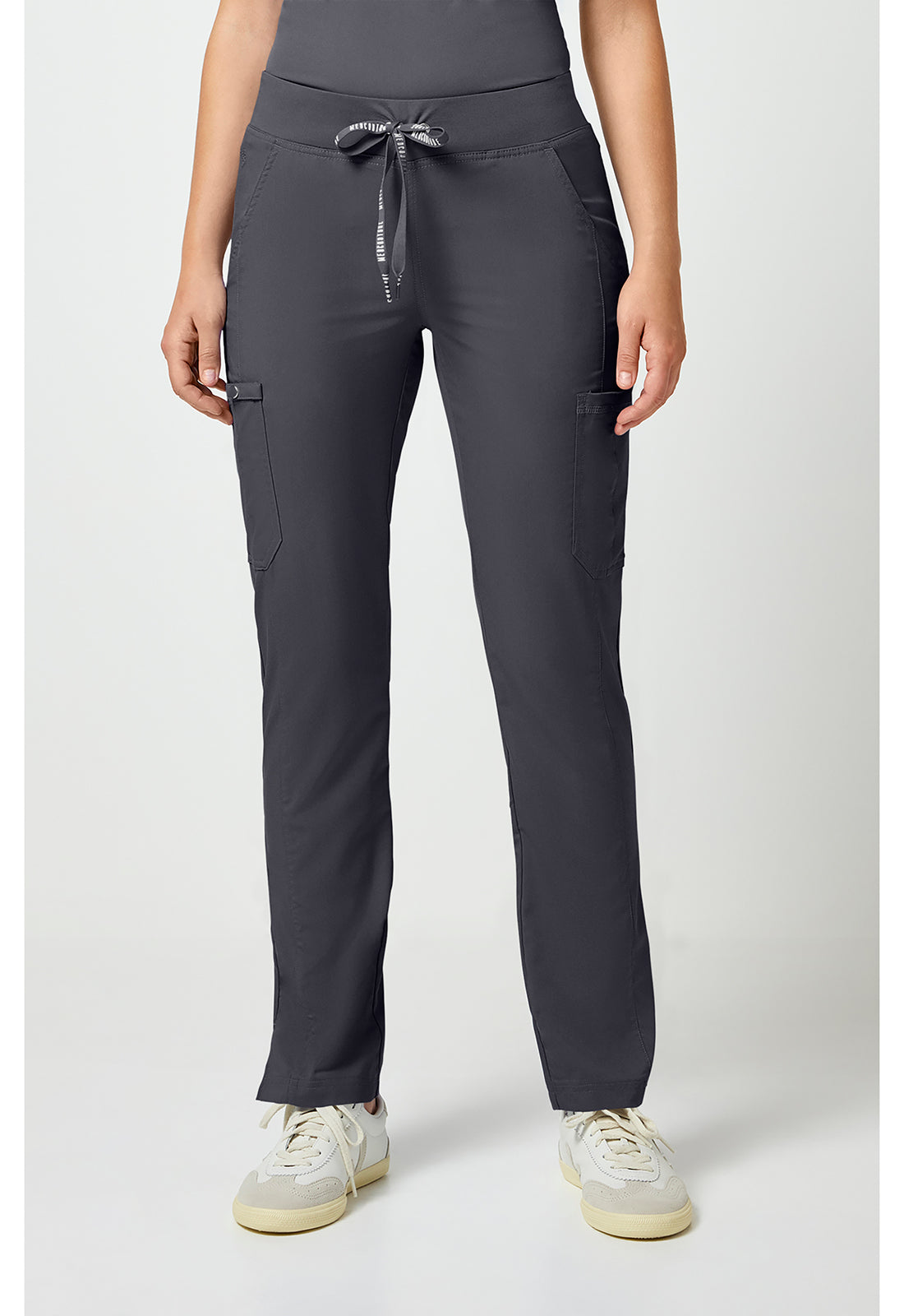 Med Couture Touch Jersey Waist Yoga Scrub Pants