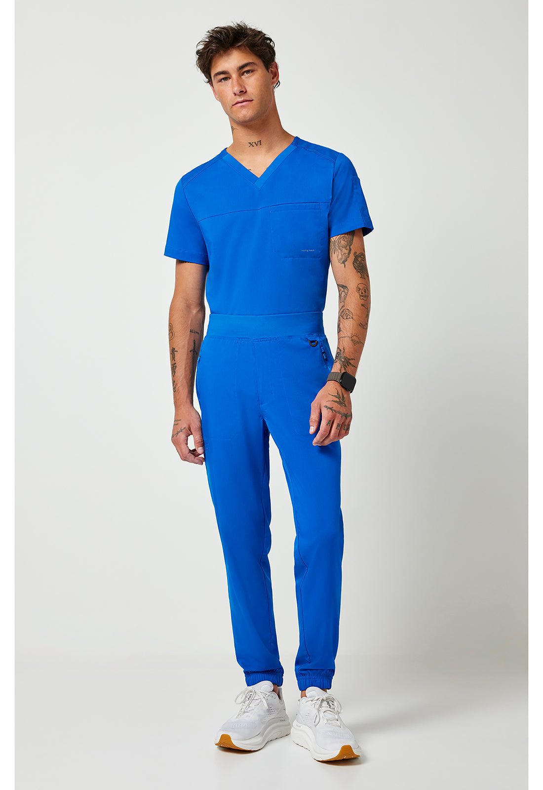 Pantalones de trabajo Dante Jogger para hombre de Healing Hands Purple Label