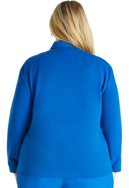 Dickies EDS NXT Zip Front Fleece Scrub Jacket