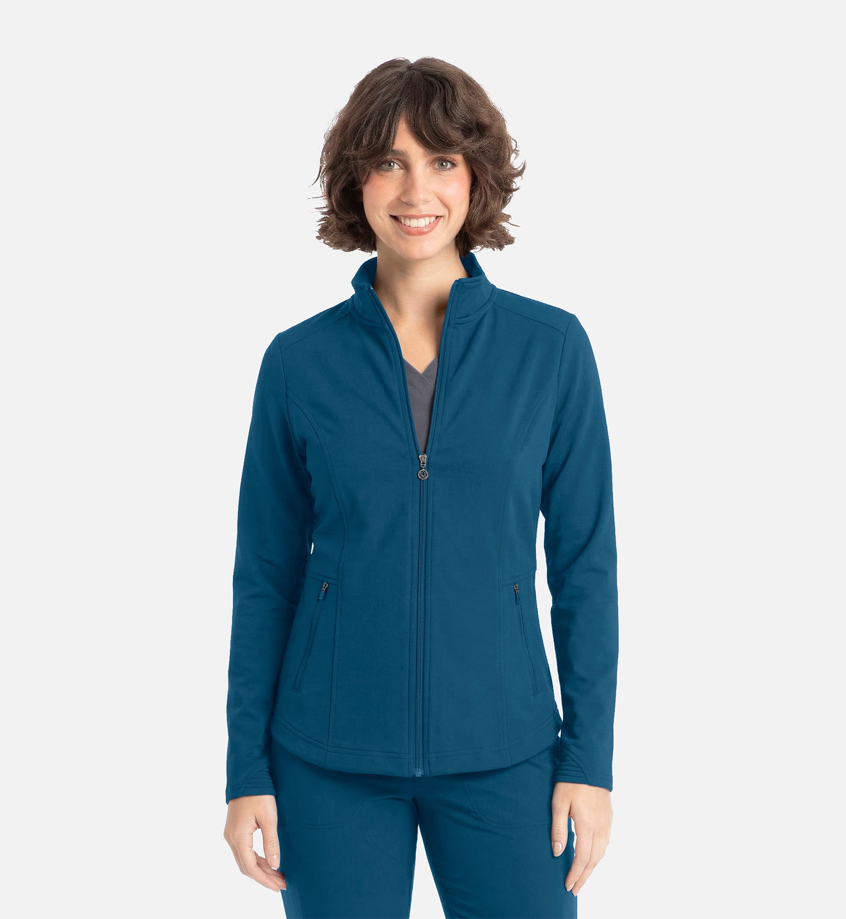 Maevn Blaze Lite Track Fleece Scrub Jacket – TBG Uniforms Store US