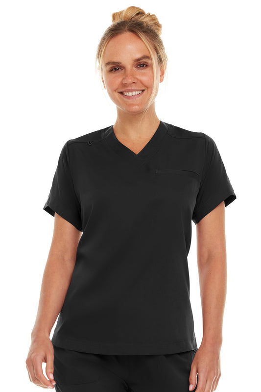 Medichic Kim V-Neck 1-Pocket Tuck In Scrub Top