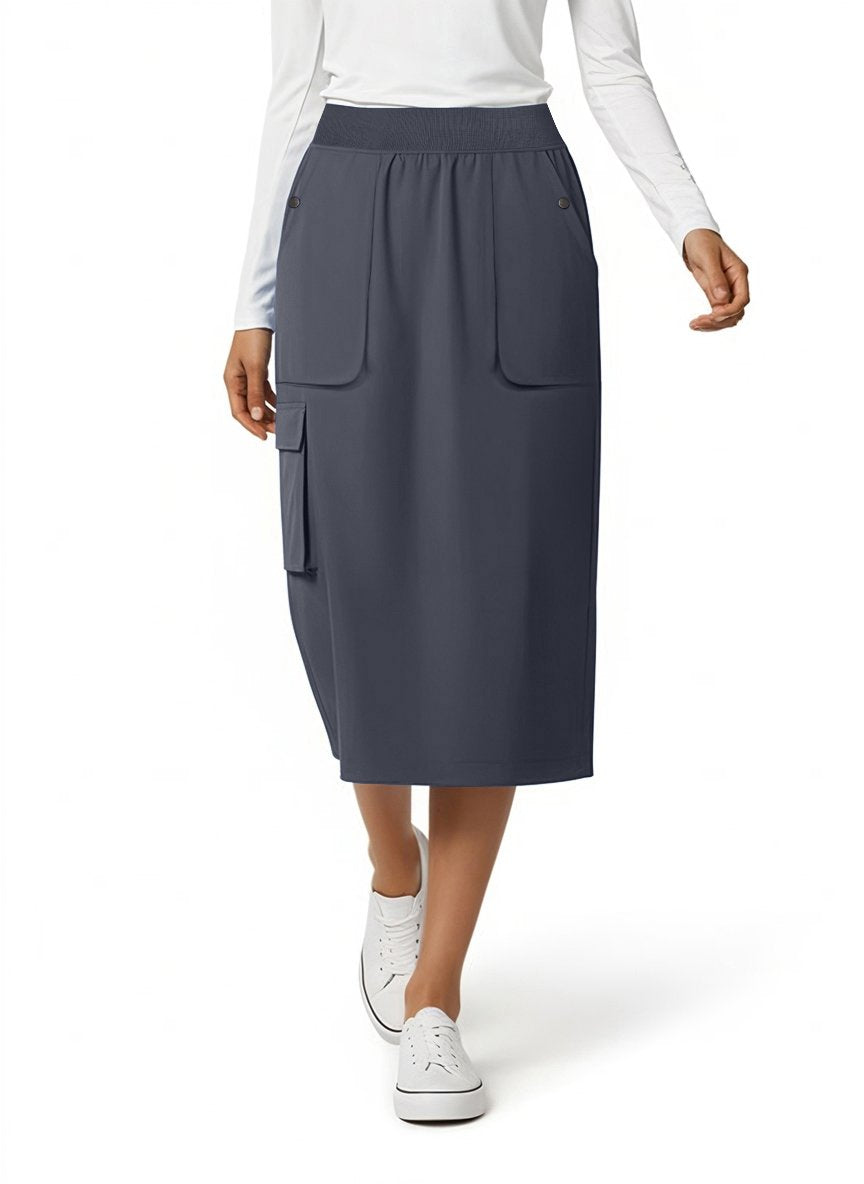 Medichic Alexa Drawstring Knit Waistband Scrub Skirt – TBG