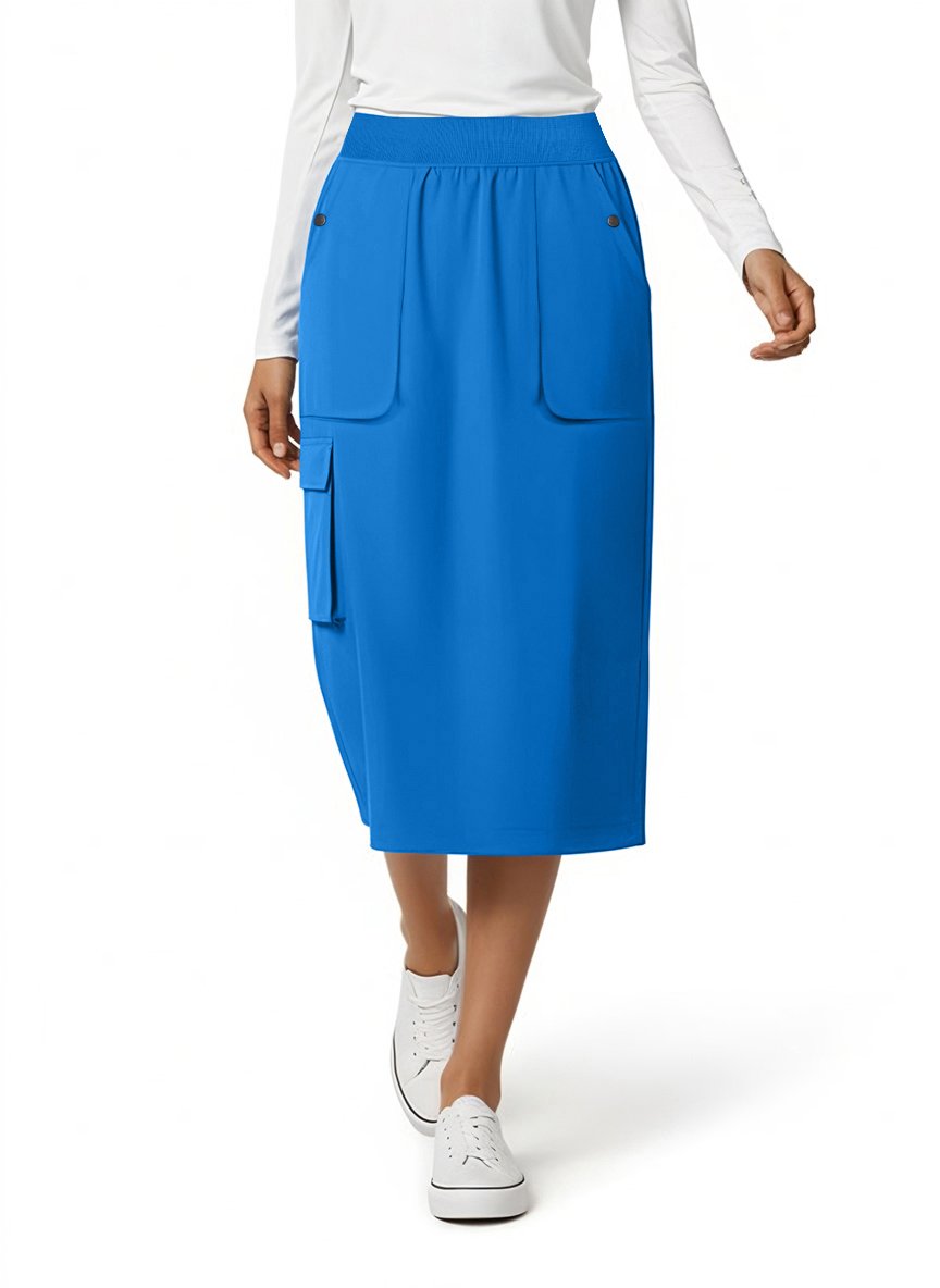 Medichic Alexa Drawstring Knit Waistband Scrub Skirt – TBG
